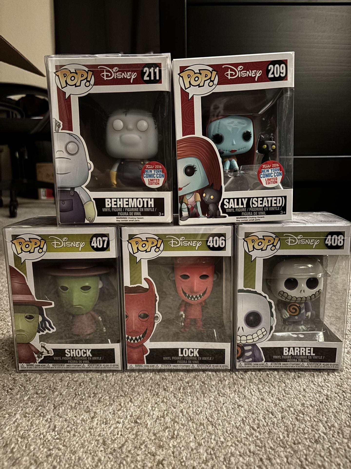 The Nightmare Before Christmas Funko Pops