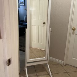 Beautiful White Mirror $60