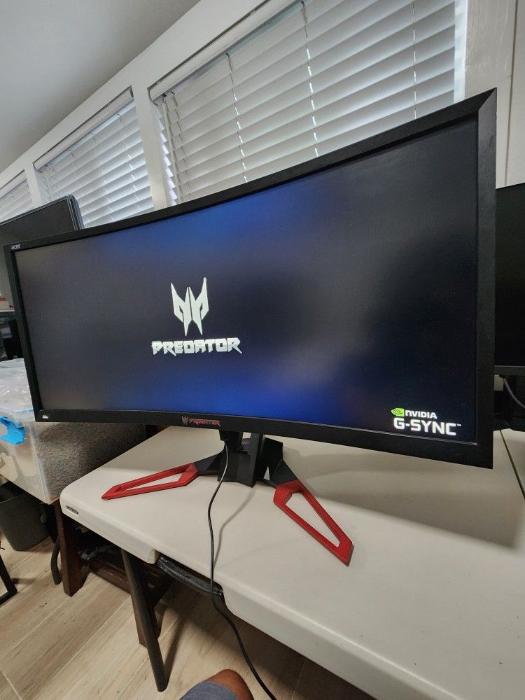 Acer Predator 35" Z35 LED Curved Monitor G-sync