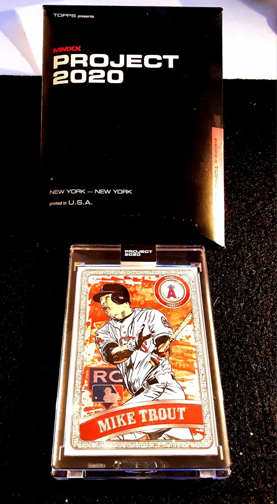 Mike Trout Topps Project 2020 Blake Jamieson design Sealed w/Box ANGELS MLB