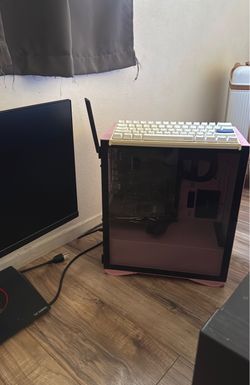 Pink gaming pc