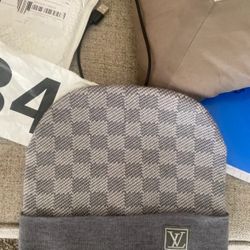 Grey Lv Hat