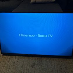 Hisenses 43" 4K Smart Roku TV