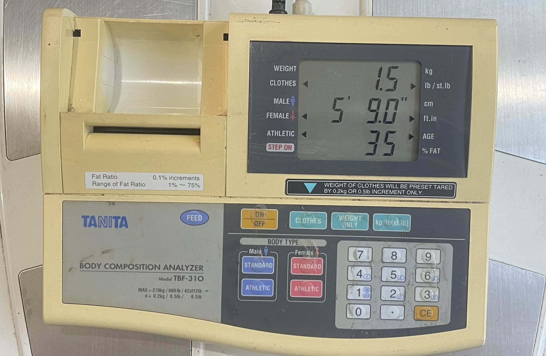 TBF-310  BMI Analyzer Home Or Professional 