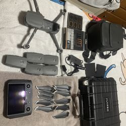 DJI Mavic 2 Pro Drone Bundle: Smart Controller, FlyPro Charging Case, & Extras