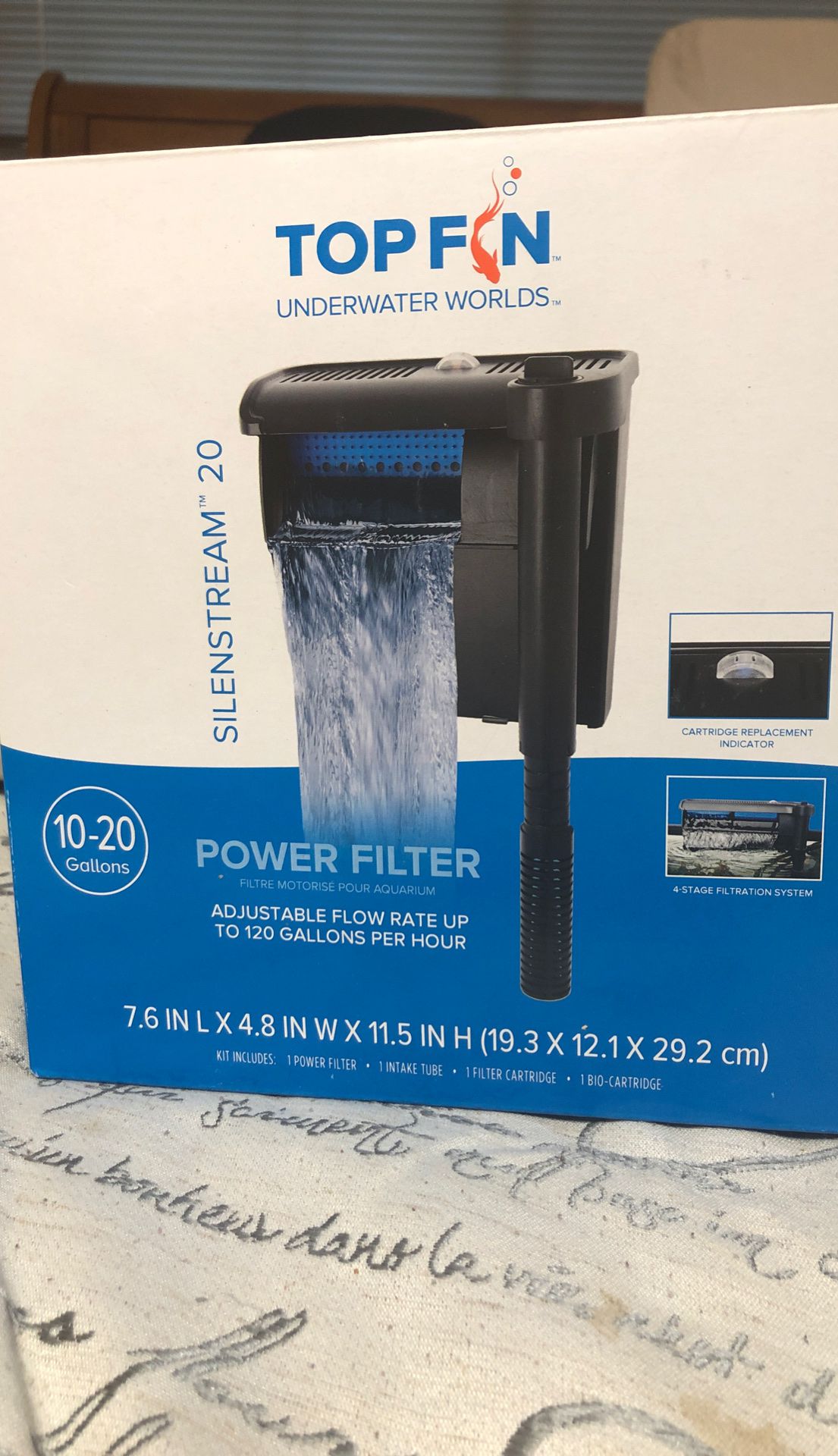 Top Fin Power Filter