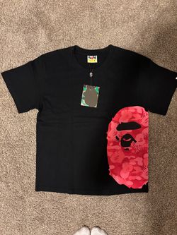 BAPE Ape Head Camo Graphic T-Shirt Black