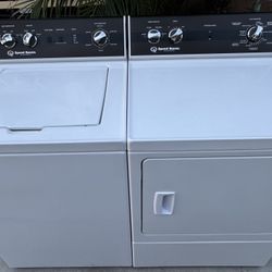 Speed Queen Commercial, Heavy Duty, Washer, And Electric Dryer