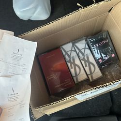 Cologne collection YSL - Baccarat - Valentino OFFERS DM