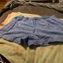 Women’s Blue Shorts New