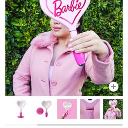 Barbie Handheld LED Makeup Mirror