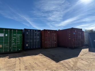 Storage shipping containers