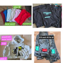 New and used women's clothes