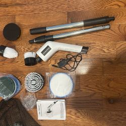Electric Spin Scrubber, Cordless Cleaning Brush Scrubber for Home