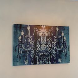Chandelier Picture Canvas