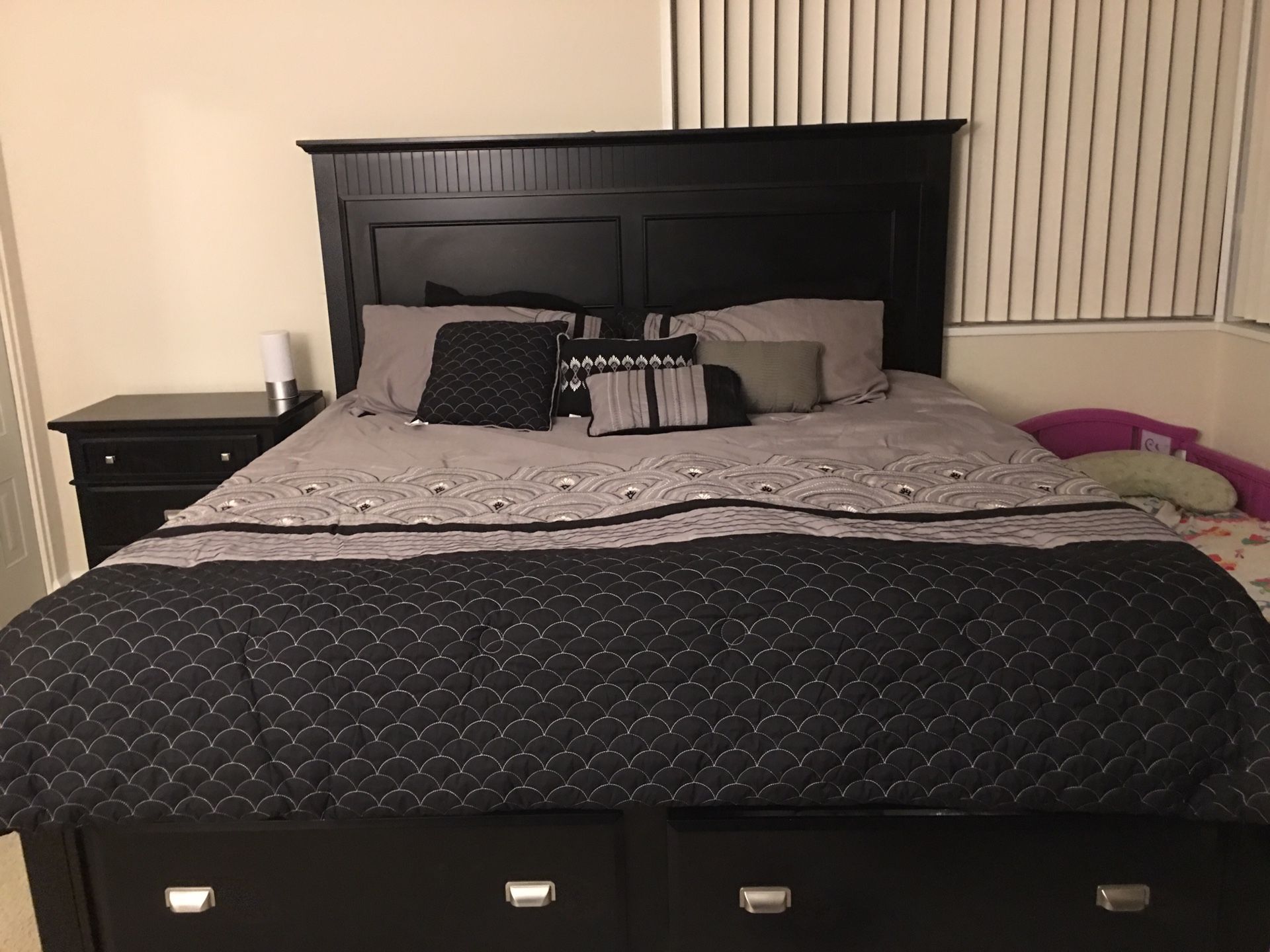 King bedroom set