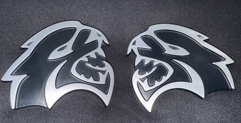Original Dodge Hellcat Emblem Badges