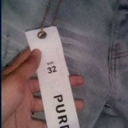 PURPLE JEANS! Size 32