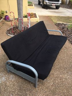 Black futon