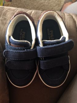 Toddler Polo brand shoes size 6