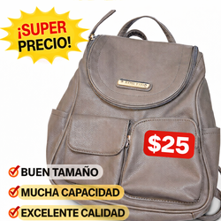 💼 Mochila elegante como nueva ¡A SOLO $25!