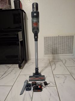 Black +Decker POWERSERIES 20V Max Cordless Stick Vacuum Kit