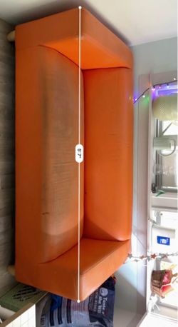 Free orange couch