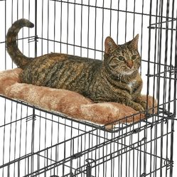 Midwest/Quiet Time Ultra Plush Chenille Cat Bed Pillow For Cages & Playpens (20.75"L x 10"W x 2.25"H) - ***CAGE IS NOT INCLUDED***