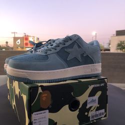 Bape Shoes 9.5 Suede Brand New 