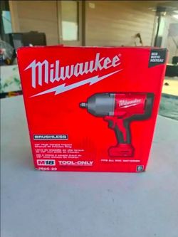 🔥$180 NO NEGOTIABLE🔥 Milwaukee 2666-20 M18 18V 1/2 in. Heavy Duty Impact Wrench with Friction Ring (Tool-Only) NO BATTERY NO CHARGER