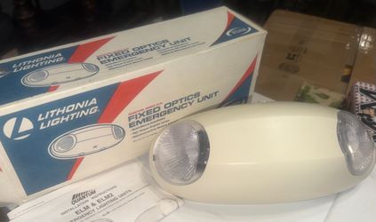 New! LITHONIA LIGHTING EMERGENCY UNIT 4PH07 - NEW (OLZ41) High cost, high value equipment , acquired from a reliable source! No accessories or pow