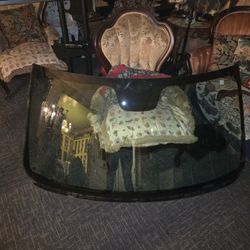 Original windshield for a dodge ram