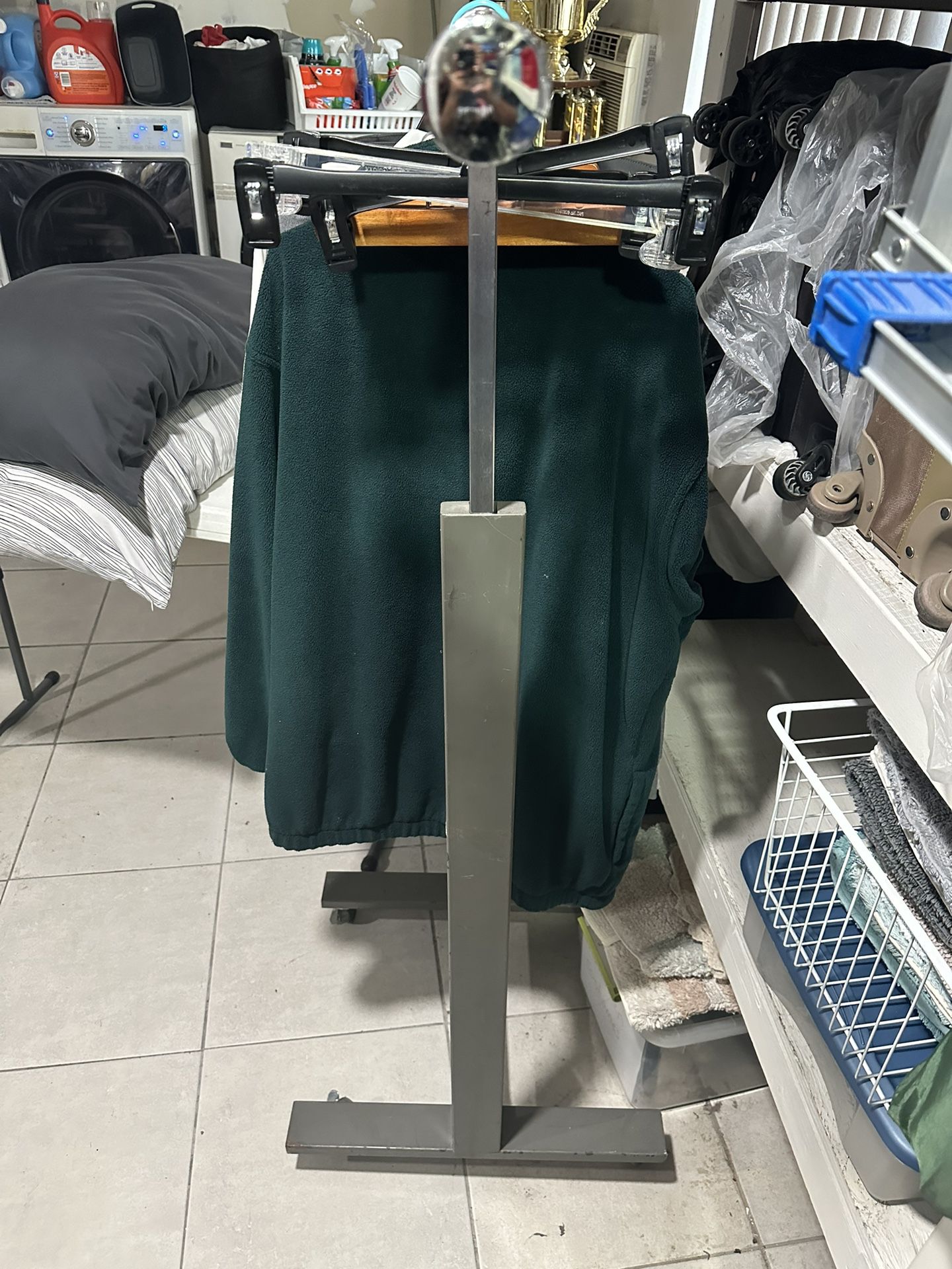 Metallic Clothing Rack for Sale in Fontana, CA - OfferUp
