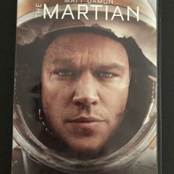 Martian Matt Damon DVD 