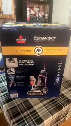 Bissell revolution proheat 2X pet pro vacuum cleaner