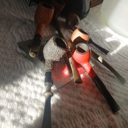 Vintage Tobacco Smoking Pipes 