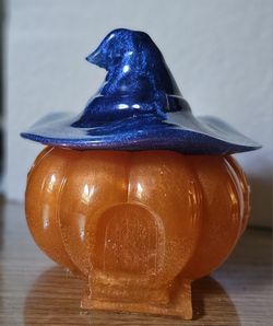 Pumpkin Witch Hat Homemade 