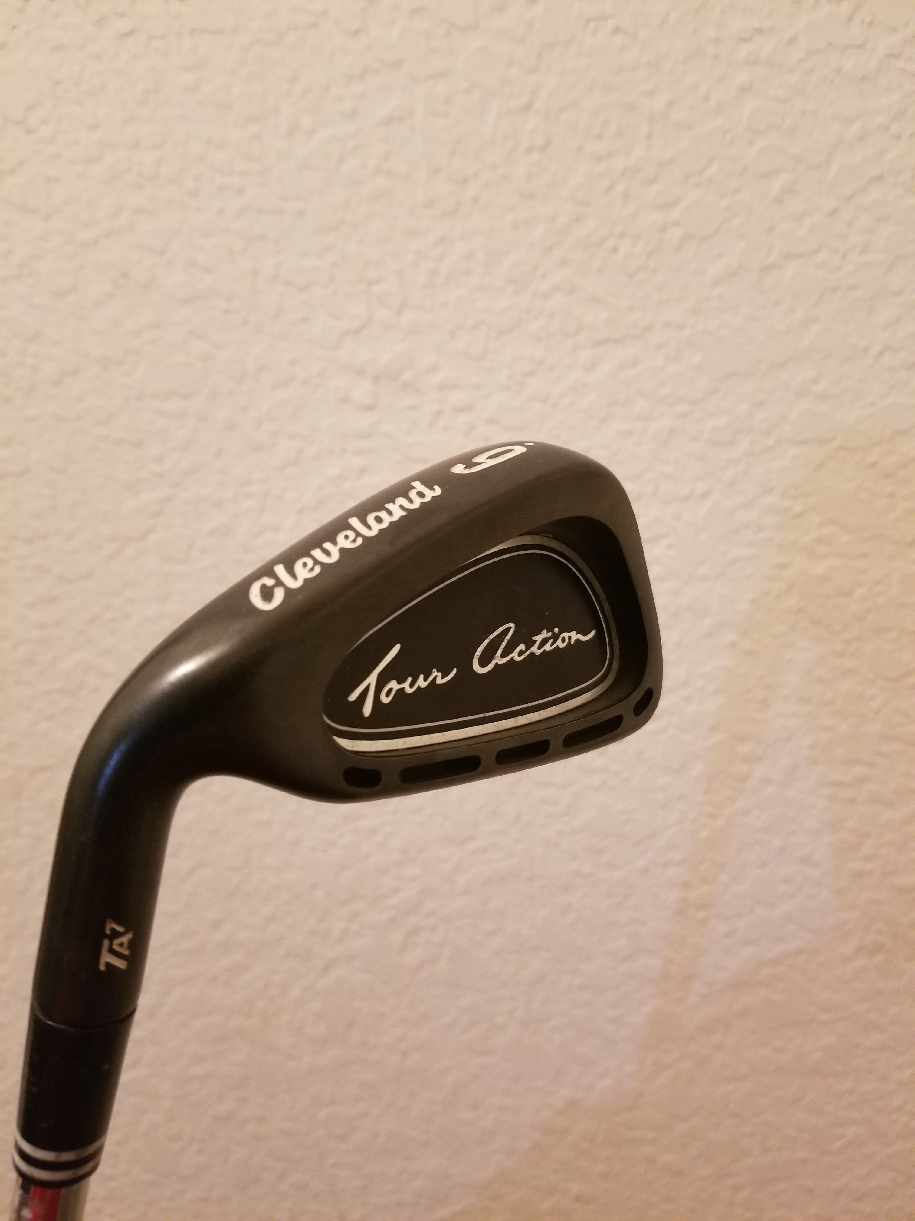Left Handed Cleveland TA7 Gunmetal Irons