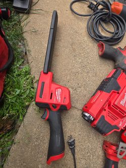 Milwaukee hedge trimmer.