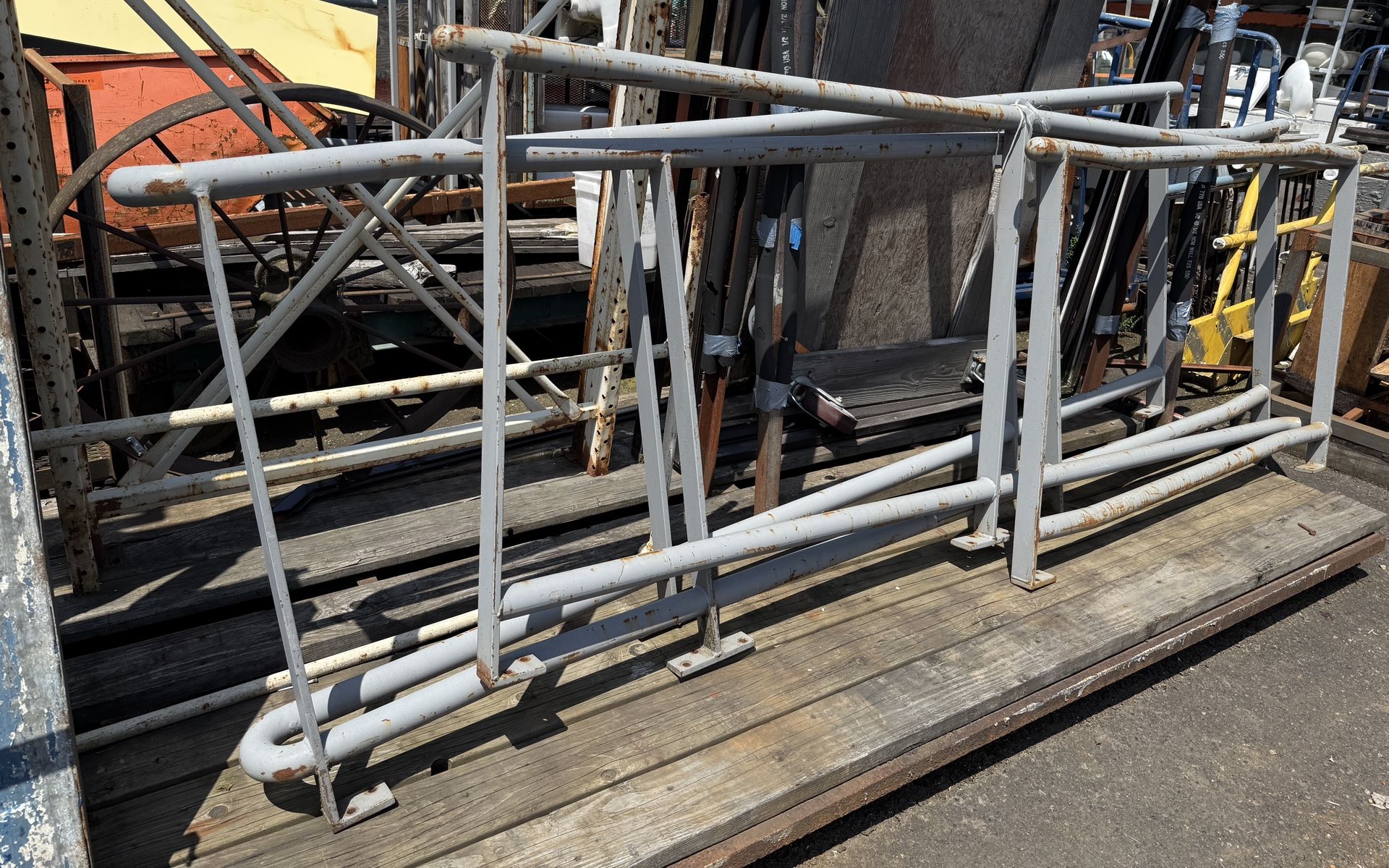 Steel Commercial Handrail System 18’ Long