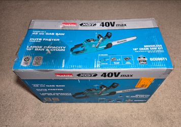 Makita chainsaw 40V max  GCU06T1
