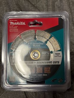 Makita 4 1/2 Diamond Blade …