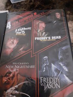 A nightmare on elm street dvd disc