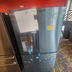 Cafe 36 Inch French 4 Door Refrigerator Counter Depth Stainless Steel 22.3 Cu Ft 