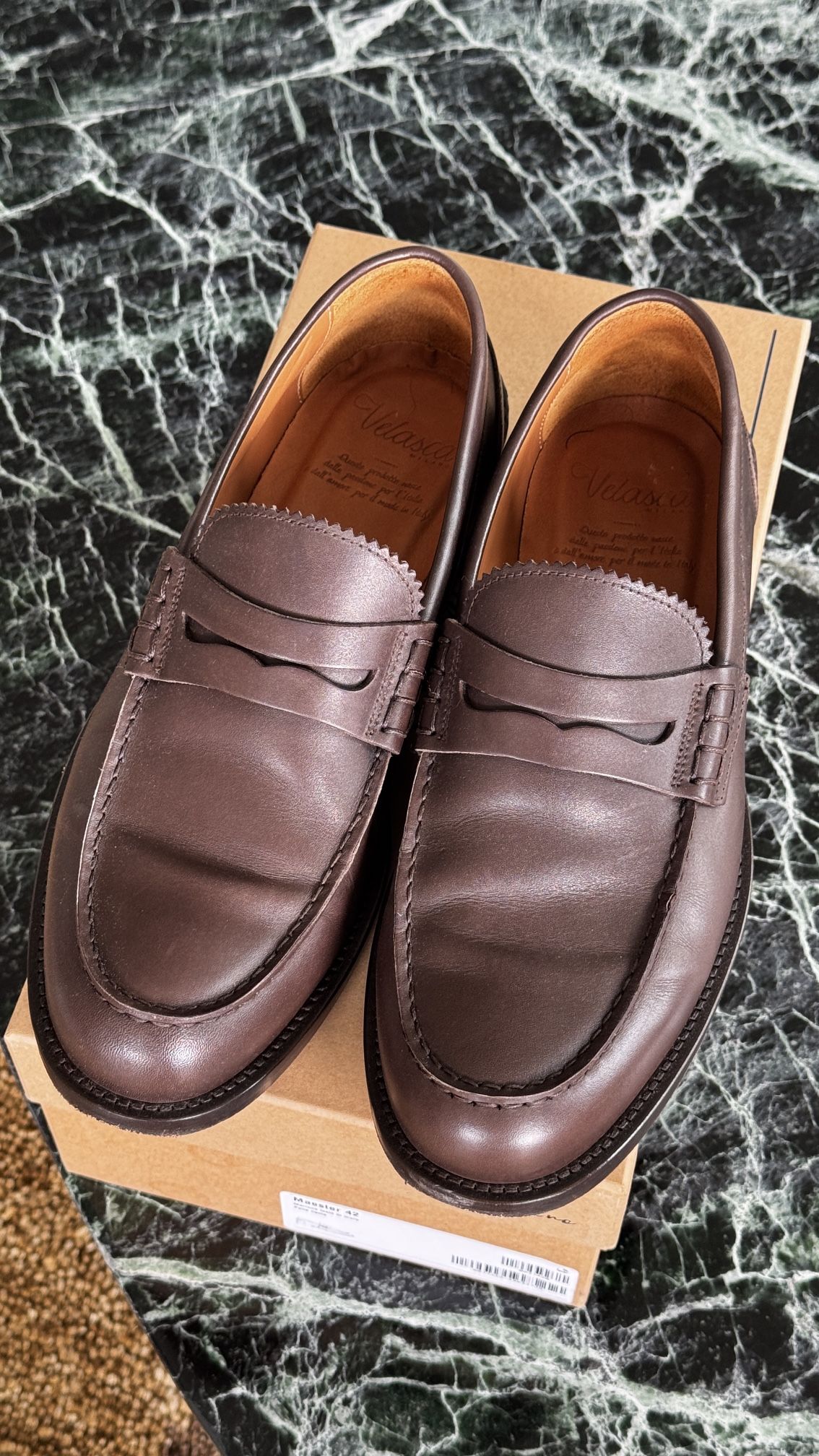 Velasca - Penny Loafers - ‘Maester’ - 42
