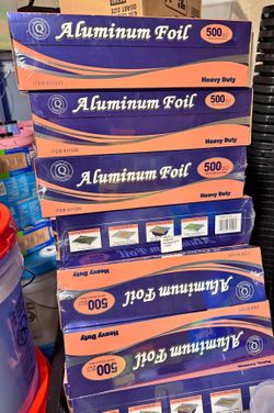 Heavy duty500 sq ft aluminum foil for $20