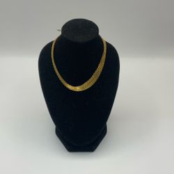 Wheat Style 14 Karat Yellow Gold Chain