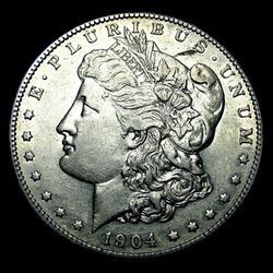 1904-S Morgan Dollar Silver