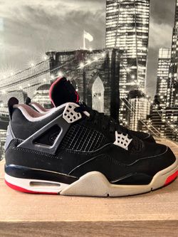 Jordan 4 Bred Size 8.5 $90