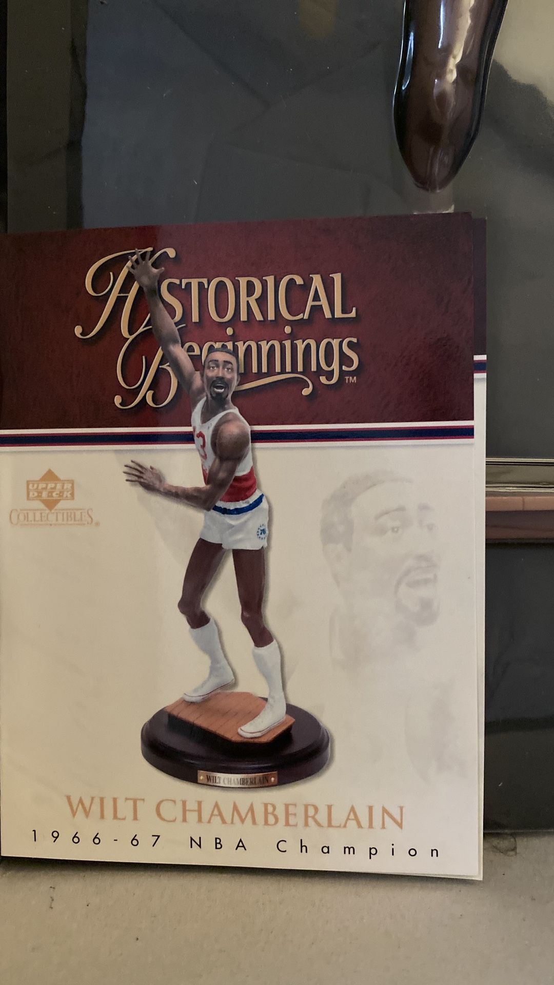 Wilt Chamberlain Historical Beginnings Upper Deck 76ers Lakers
